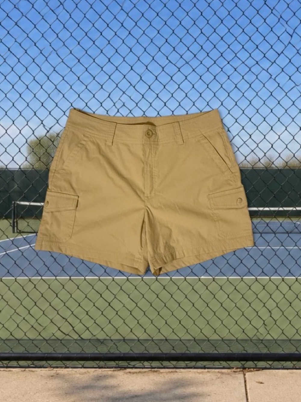 Eddie Bauer Tan Cargo Shorts